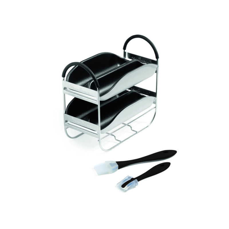 Хлебопекарна Tefal Home Bread Baguette PF610138, 1600 W, 750/1000/1500 гр, 2 бъркалки, 16 програми, Бял