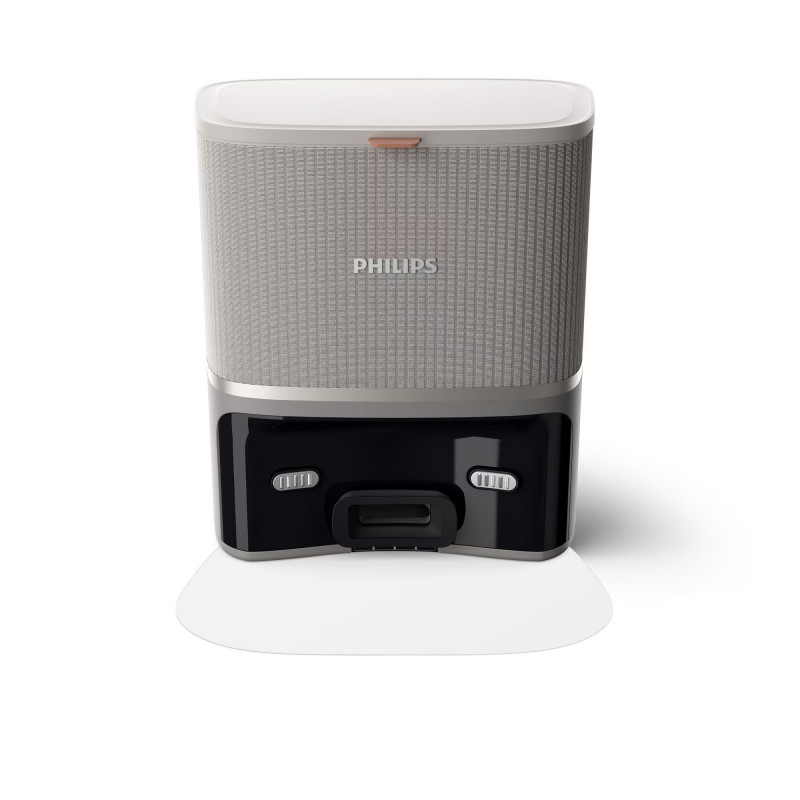 Прахосмукачка робот и моп Philips XU5100/20, 4800 mAh, 10000 Pa, WiFi, LDS навигация, EPA 10, Сухо/мокро почистване, Бежов