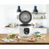 Мултикукър Tefal CY851130 Cook4me, 1600 W, 6 л, 6 режима на готвене, 150 вградени рецепти, Отложен старт, Запазване на топлина, Бял