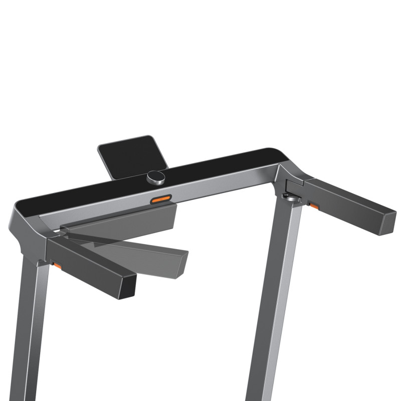 Бягаща пътека Xiaomi KingSmith WalkingPad G1 TRG1F, 918W, До 110 кг, 0.5/12 км/ч, Показател на измервани стойности, Мобилно приложение, Черен/сив