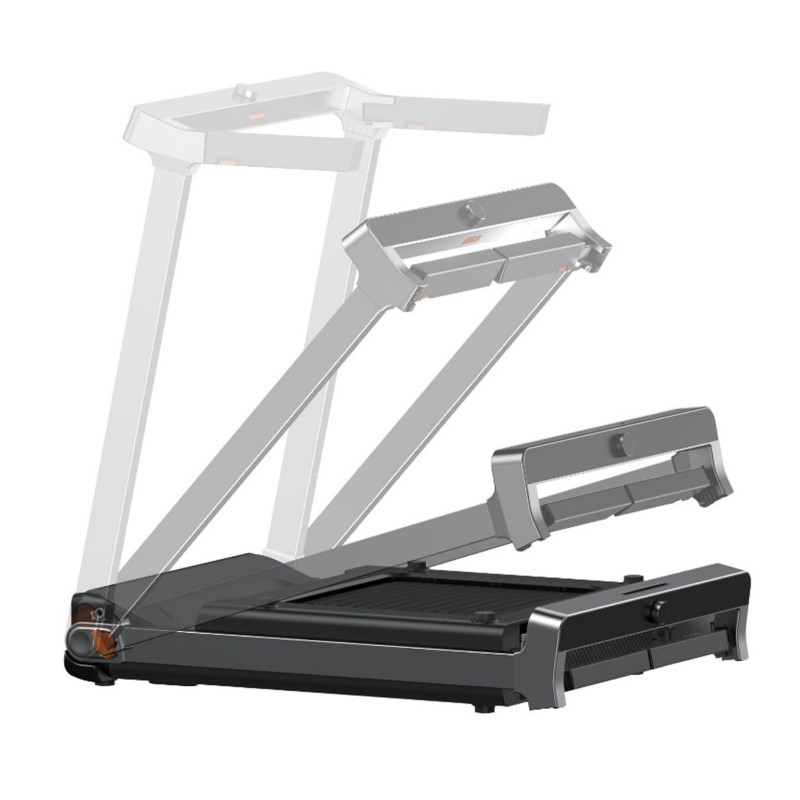 Бягаща пътека Xiaomi KingSmith WalkingPad G1 TRG1F, 918W, До 110 кг, 0.5/12 км/ч, Показател на измервани стойности, Мобилно приложение, Черен/сив