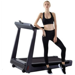 Бягаща пътека Xiaomi KingSmith WalkingPad K15 TRK15F, 1.25 к.с, До 110 кг, 0.8/15 км/ч, 3 режима, Показател на измервани стойности, Мобилно приложение, Сгъваема, LED, Черен