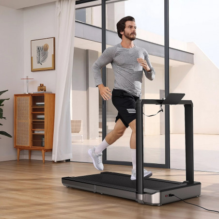 Бягаща пътека Xiaomi KingSmith WalkingPad X23 TRX23F, 1470W, 2 к.с, До 136 кг, 1/16 км/ч, Показател на измервани стойности, Мобилно приложение, NFC, LED, Сгъваема, Черен