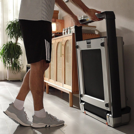 Бягаща пътека Xiaomi KingSmith WalkingPad X23 TRX23F, 1470W, 2 к.с, До 136 кг, 1/16 км/ч, Показател на измервани стойности, Мобилно приложение, NFC, LED, Сгъваема, Черен