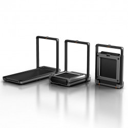 Бягаща пътека Xiaomi KingSmith WalkingPad X23 TRX23F, 1470W, 2 к.с, До 136 кг, 1/16 км/ч, Показател на измервани стойности, Мобилно приложение, NFC, LED, Сгъваема, Черен