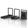 Бягаща пътека Xiaomi KingSmith WalkingPad X23 TRX23F, 1470W, 2 к.с, До 136 кг, 1/16 км/ч, Показател на измервани стойности, Мобилно приложение, NFC, LED, Сгъваема, Черен