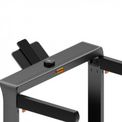 Бягаща пътека Xiaomi KingSmith MX16+ WP500B4, 1470W, 1.5 к.с, До 136 кг, 1/16 км/ч, Вграден дисплей, Мобилно приложение, Сгъваема, Черен/сив