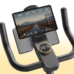 Велоаргометър Xiaomi KingSmith PB08S Spinning bike, Маховик 8 кг, Магнитно съпротивление, 40 степени, До 100 кг, LED, Калории, Разстояние, Мобилно приложение, Бял