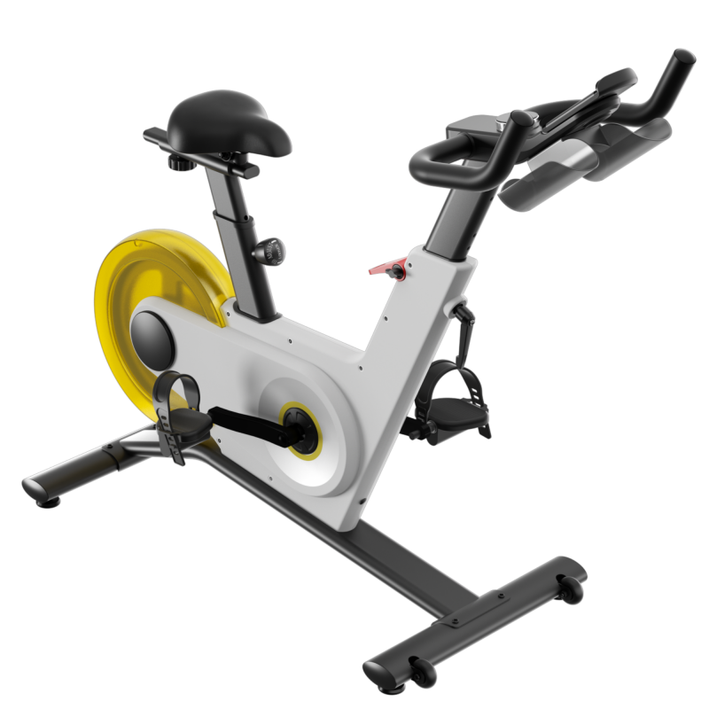 Велоаргометър Xiaomi KingSmith PB08S Spinning bike, Маховик 8 кг, Магнитно съпротивление, 40 степени, До 100 кг, LED, Калории, Разстояние, Мобилно приложение, Бял