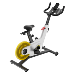 Велоаргометър Xiaomi KingSmith PB08S Spinning bike, Маховик 8 кг, Магнитно съпротивление, 40 степени, До 100 кг, LED, Калории, Разстояние, Мобилно приложение, Бял
