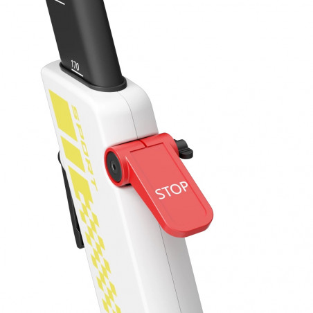 Велоаргометър Xiaomi KingSmith PB08S Spinning bike, Маховик 8 кг, Магнитно съпротивление, 40 степени, До 100 кг, LED, Калории, Разстояние, Мобилно приложение, Бял