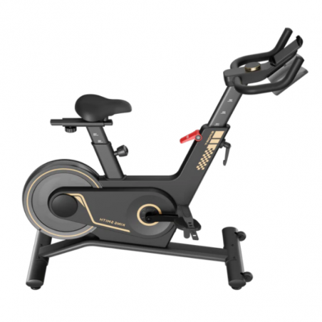 Велоаргометър Xiaomi KingSmith PB08S Spinning bike, Маховик 8 кг, Магнитно съпротивление, 40 степени, До 100 кг, LED, Калории, Разстояние, Мобилно приложение, Черен