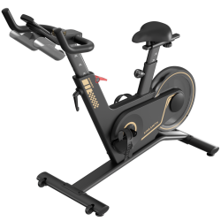Велоаргометър Xiaomi KingSmith PB08S Spinning bike, Маховик 8 кг, Магнитно съпротивление, 40 степени, До 100 кг, LED, Калории, Разстояние, Мобилно приложение, Черен