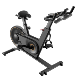 Велоаргометър Xiaomi KingSmith PB08S Spinning bike, Маховик 8 кг, Магнитно съпротивление, 40 степени, До 100 кг, LED, Калории, Разстояние, Мобилно приложение, Черен