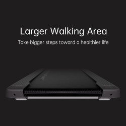 Бягаща пътека Xiaomi KingSmith WalkingPad R3 WP440F4, 735W, 1 к.с., До 120 кг, 0.5-6 км/ч, Вграден дисплей, Мобилно приложение, Сгъваема, Черен/Сив