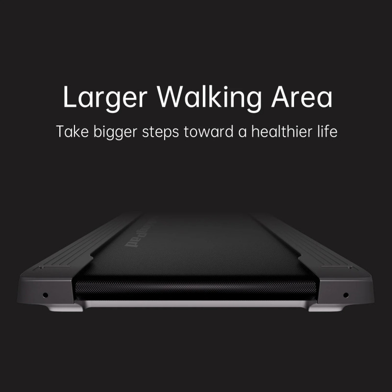 Бягаща пътека Xiaomi KingSmith WalkingPad R3 WP440F4, 735W, 1 к.с., До 120 кг, 0.5-6 км/ч, Вграден дисплей, Мобилно приложение, Сгъваема, Черен/Сив