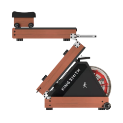 Гребен тренажор с водно съпротивление Xiaomi KingSmith WR20 RMWR20F, 800N, Релса 117 см, 5 степени, 7-11 л, Сгъваем, Мобилно приложение, Черен/кафяв