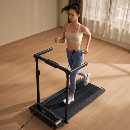 Бягаща пътека Xiaomi KingSmith WalkingPad R3 Hybrid+ WP440Q4, 746W, 1 к.с., До 120 кг, 1-12 км/ч, Вграден дисплей, Мобилно приложение, Сгъваема, Черен/Сив