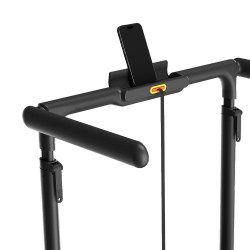 Бягаща пътека Xiaomi KingSmith WalkingPad R3 Hybrid+ WP440Q4, 746W, 1 к.с., До 120 кг, 1-12 км/ч, Вграден дисплей, Мобилно приложение, Сгъваема, Черен/Сив