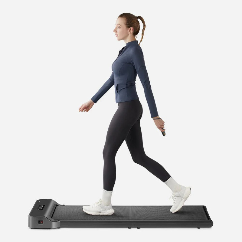 Бягаща пътека Xiaomi KingSmith WalkingPad Z1 WP400F4, 550W, 0.75 к.с., До 110 кг, 0-6 км/ч, Вграден дисплей, Мобилно приложение, Сгъваема, Сив