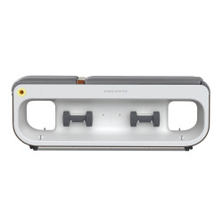 Мултифункционална лежанка Xiaomi KingSmith FВВ1С , 2 степени на наклон, Цяло тяло, Сгъваема, 15 аксесоара, Бял/кафяв