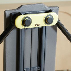 Мултифункционална лежанка Xiaomi KingSmith FВВ1С , 2 степени на наклон, Цяло тяло, Сгъваема, 15 аксесоара, Бял/кафяв