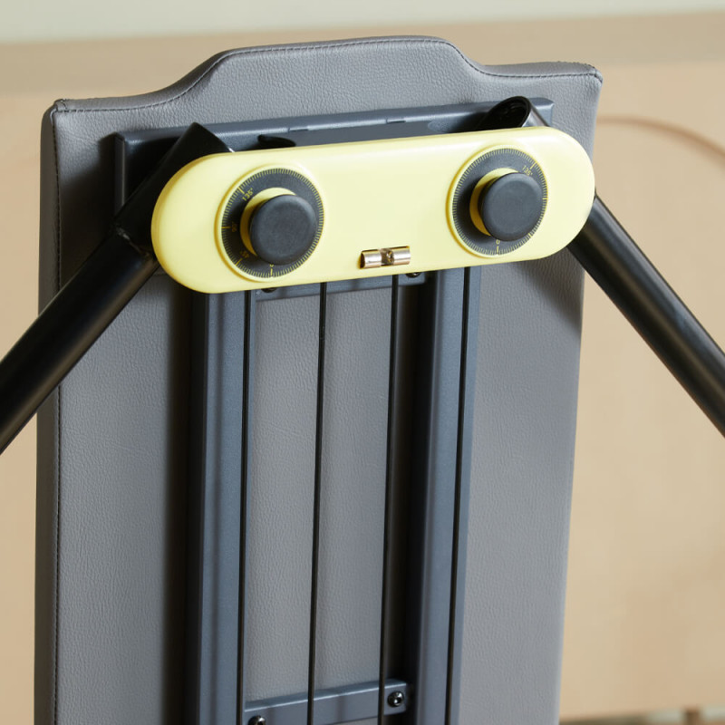 Мултифункционална лежанка Xiaomi KingSmith FВВ1С , 2 степени на наклон, Цяло тяло, Сгъваема, 15 аксесоара, Бял/кафяв