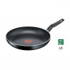 Комплект съдове за готвене Tefal C2678074 Starter Black, 6 ч, Титениево покритие, Без PFOA, Thermo-Fusion, Thermo-Signal, Индукция, Черен