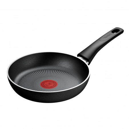 Тиган Tefal C2920253 Force, 20 см, Незалепващо покритие, Thermo-signal, Thermo-Fusion, Индукция, Черен