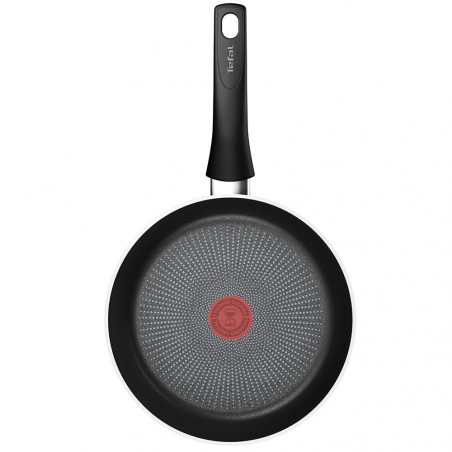 Тиган Tefal C2920253 Force, 20 см, Незалепващо покритие, Thermo-signal, Thermo-Fusion, Индукция, Черен