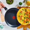 Тиган Tefal C2720553 Start&Cook, 26 см, Титаниево покритие, Thermo-signal, Thermo-Fusion, Индукция, Черен