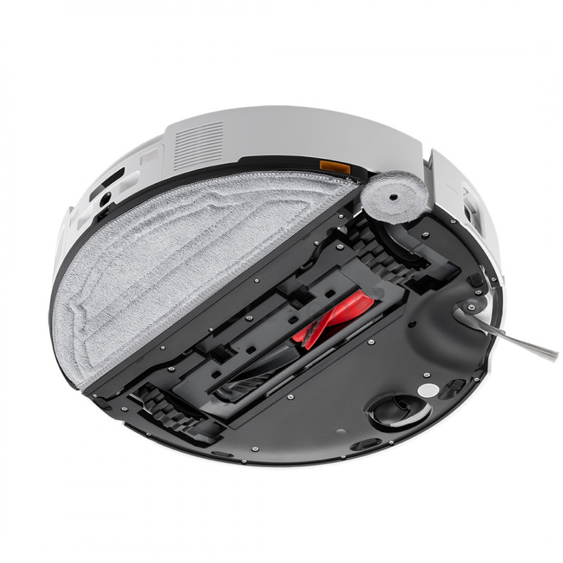 Прахосмукачка робот с AI Roborock Saros 10, 65W, 22000 Pa, 270 мл, SMART, Сухо и мокро почистване, LiDAR, StarSight, 180 мин автономност, Бял