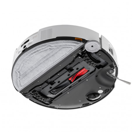 Прахосмукачка робот с AI Roborock Saros 10, 65W, 22000 Pa, 270 мл, SMART, Сухо и мокро почистване, LiDAR, StarSight, 180 мин автономност, Бял