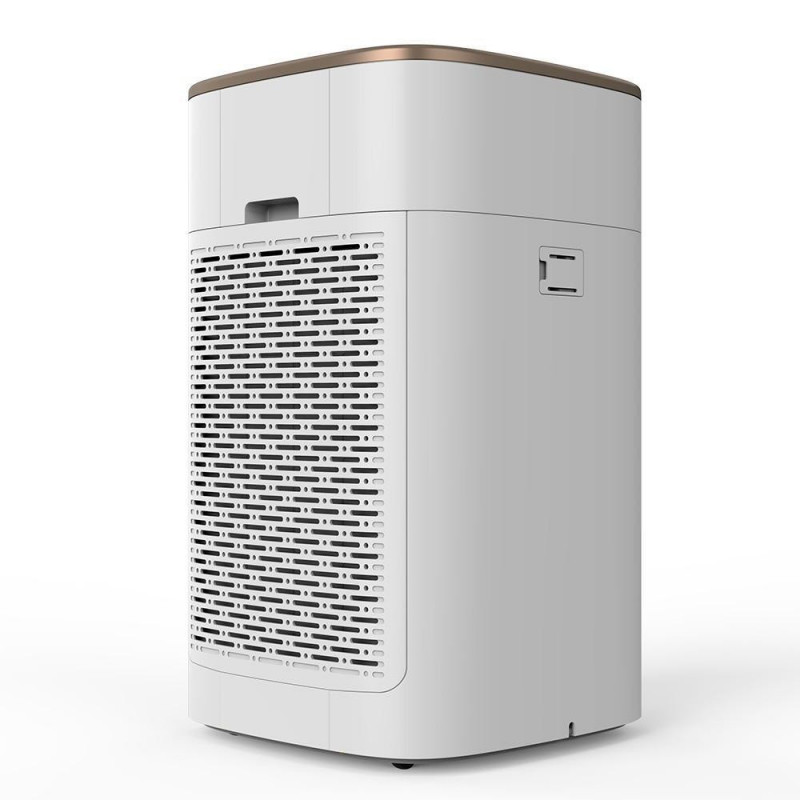 Пречиствател за въздух Oberon 800 WiFi, 3 степени, 3 режима, До 96 м2, 85W, Таймер, Детски контрол, Бял