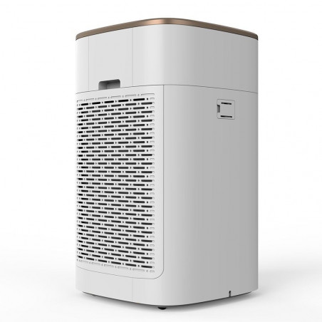 Пречиствател за въздух Oberon 800 WiFi, 3 степени, 3 режима, До 96 м2, 85W, Таймер, Детски контрол, Бял