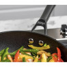 Комплект тенджери и тигани Ninja Zerostick Premium C35005DE, 9 части, Незалепваща технология, До 260C, Индукция, Черен