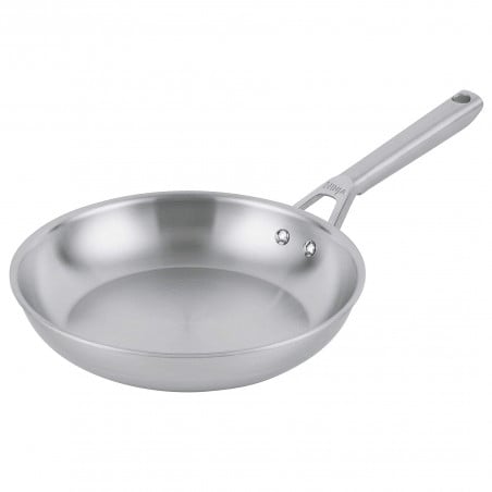 Тиган Ninja EverClad C90028DE, 28 см, Трислоен, Подходящ и за фурна до 315°C, Без PFAS, Индукция, Инокс