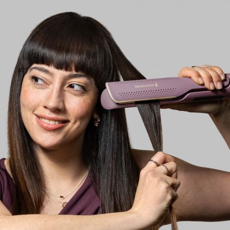 Преса за коса 2в1 Remington AS8930 AIRvive™, 135 W, 3 настройки до 190C, 2 режима, Керамично покритие, Йонизация, Лилав/Златист