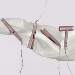 Преса за коса Remington S8930 AIRvive™, 61 W, 5 настройки до 230C, Технология йонен въздух , Лилав/Златист