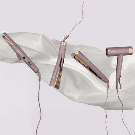 Преса за коса Remington S8930 AIRvive™, 61 W, 5 настройки до 230C, Технология йонен въздух , Лилав/Златист