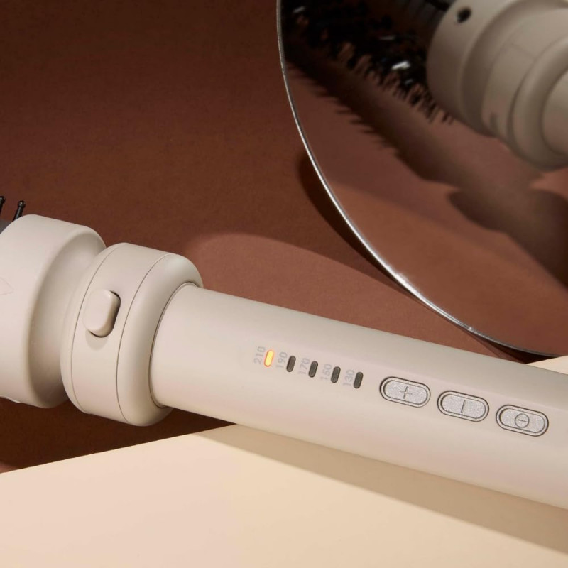 Уред за стилизиране на коса 5в1 Remington CI41MS5 Trendology, 92 W, 5 настройки до 210C, Керамично покритие, Ionic Air, LED дисплей, Лилав/Златист,