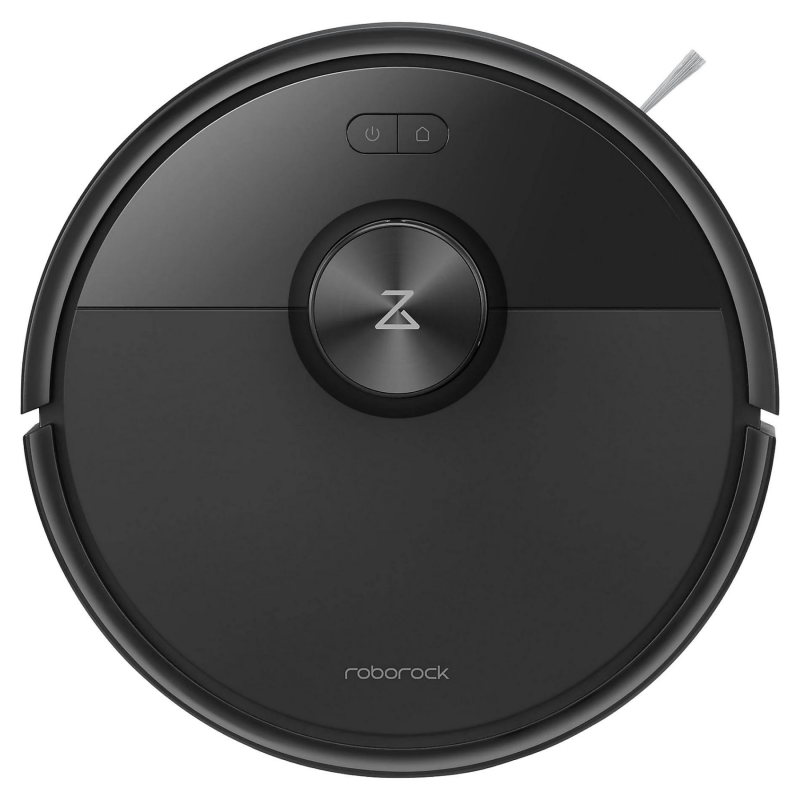 Прахосмукачка робот Roborock Q7 TF+, 10000 Pa, 150 мин, Интелигентно 3D картографиране, Сухо/мокро, Гласови команди, График, Памет, PreciSense® LiDAR, Черен