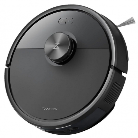 Прахосмукачка робот Roborock Q7 TF+, 10000 Pa, 150 мин, Интелигентно 3D картографиране, Сухо/мокро, Гласови команди, График, Памет, PreciSense® LiDAR, Черен