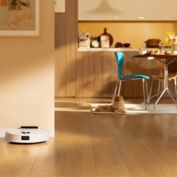 Прахосмукачка робот Roborock Q10 PF+, 10000 Pa, 150 мин, 0.35 л, Wi-Fi, Сухо/мокро, Автоматично повдигане на мопа, 360° LiDAR, 3D картографиране, Гласово управление, Бял