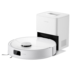 Прахосмукачка робот Roborock Q10 PF+, 10000 Pa, 150 мин, 0.35 л, Wi-Fi, Сухо/мокро, Автоматично повдигане на мопа, 360° LiDAR, 3D картографиране, Гласово управление, Бял