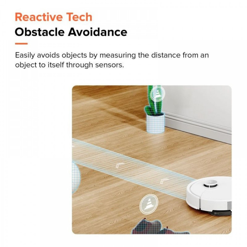 Прахосмукачка робот Roborock Q10 PF, 10000 Pa, 150 мин, 0.35 л, Wi-Fi, Сухо/мокро, Автоматично повдигане на мопа, 360° LiDAR, 3D картографиране, Гласово управление, Черен