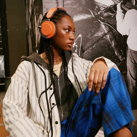 Безжични слушалки Dyson OnTrac CNC Copper 759558-01, ANC, До 55 часа, Bluetooth, Син/Меден