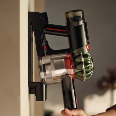 Вертикална прахосмукачка Dyson V8 Cyclone SV55 MAGn/Bk 226587-01, 150AW, 0.54 л, 3 режима, Без загуба на мощност, Хигиенично изпразване, Изцяло запечатана филтрация, Черен/магнезиев