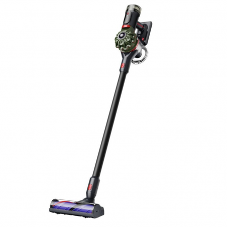Вертикална прахосмукачка Dyson V8 Cyclone SV55 MAGn/Bk 226587-01, 150AW, 0.54 л, 3 режима, Без загуба на мощност, Хигиенично изпразване, Изцяло запечатана филтрация, Черен/магнезиев