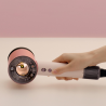 Сешоар Dyson HD16 Supersonic Nural Ceramic Pink/Rose Gold Straight+Wavy 113407-01, 1600W, 3 скорости, 4 температури, Отрицателни йони, 5 приставки, Предпазващ скалпа, Керамично розово/розово злато